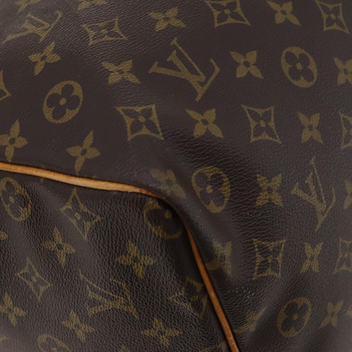 LOUIS VUITTON Monogram Keepall 60 Boston Bag M41422 LV Auth BA10824