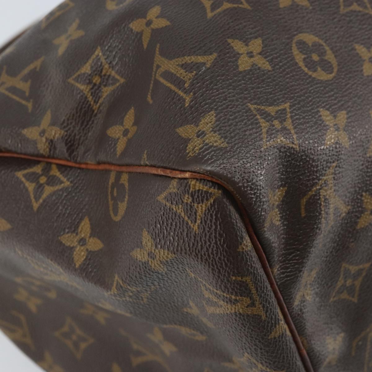 LOUIS VUITTON Monogram Speedy 30 Hand Bag M41526 LV Auth BA10831