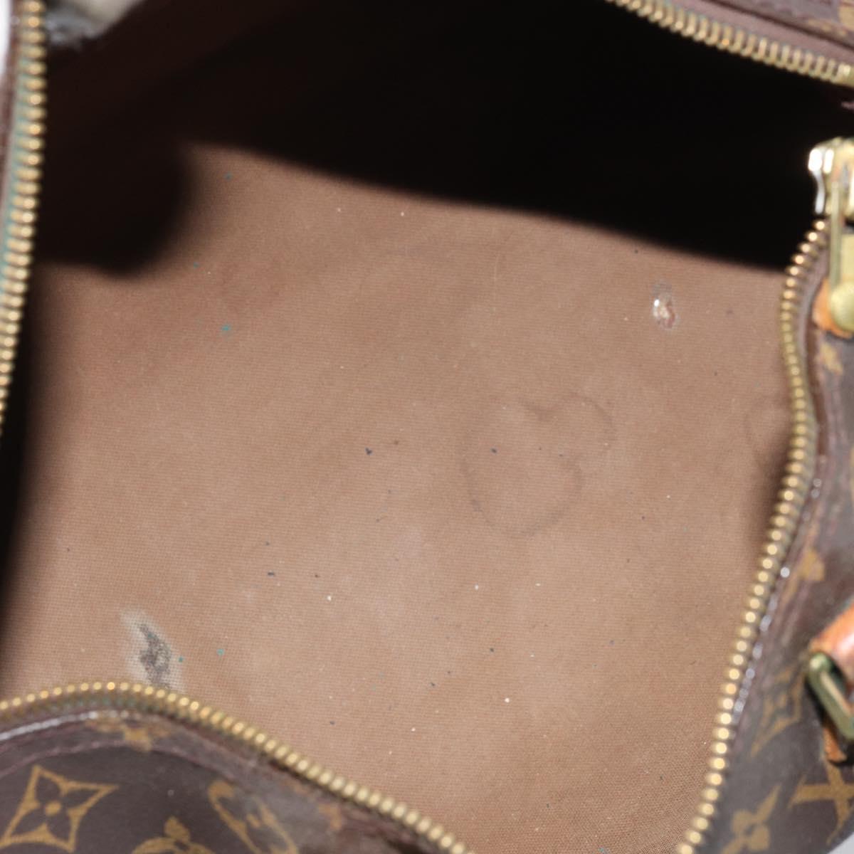 LOUIS VUITTON Monogram Speedy 30 Hand Bag M41526 LV Auth BA10831