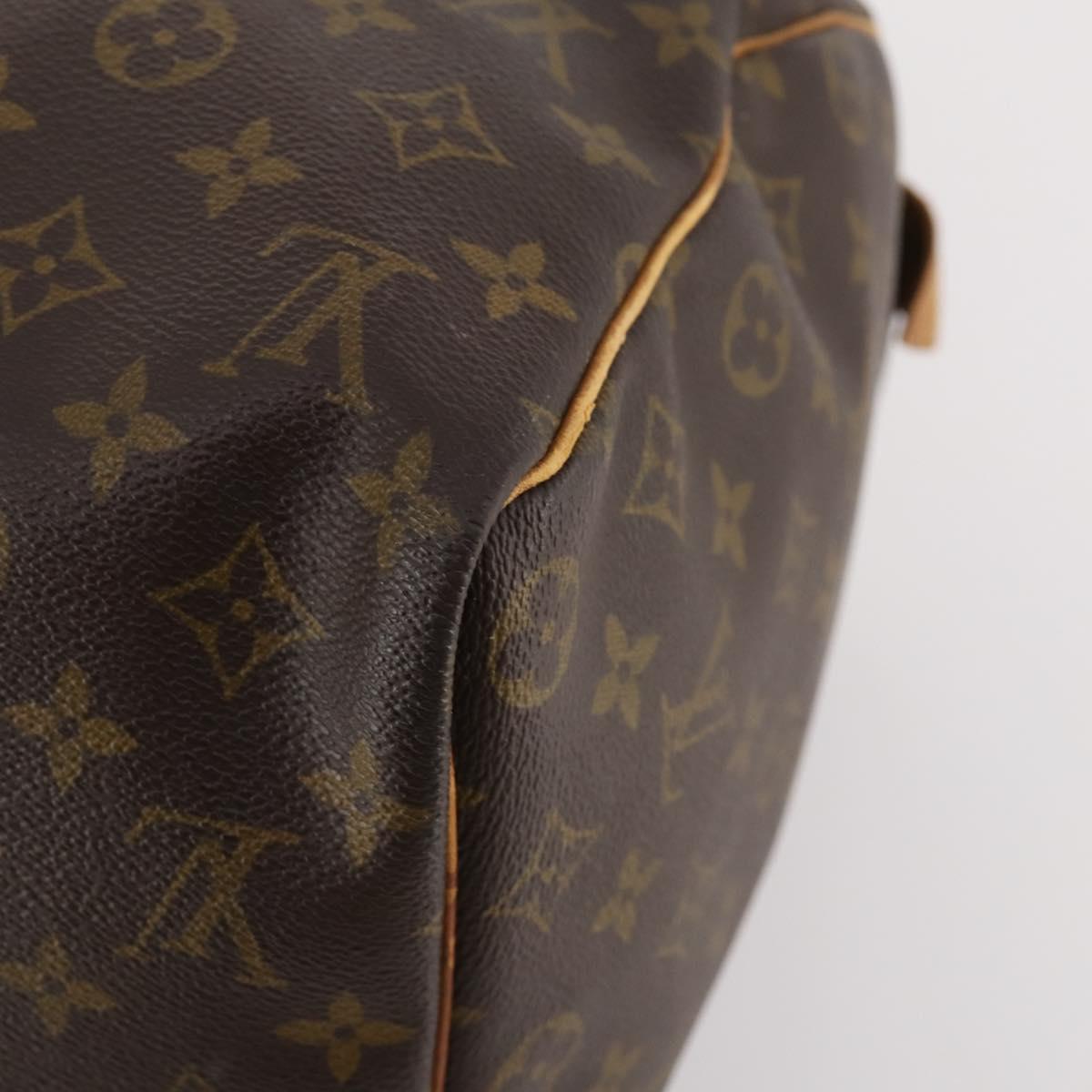 LOUIS VUITTON Monogram Keepall 45 Boston Bag M41428 LV Auth BA10835