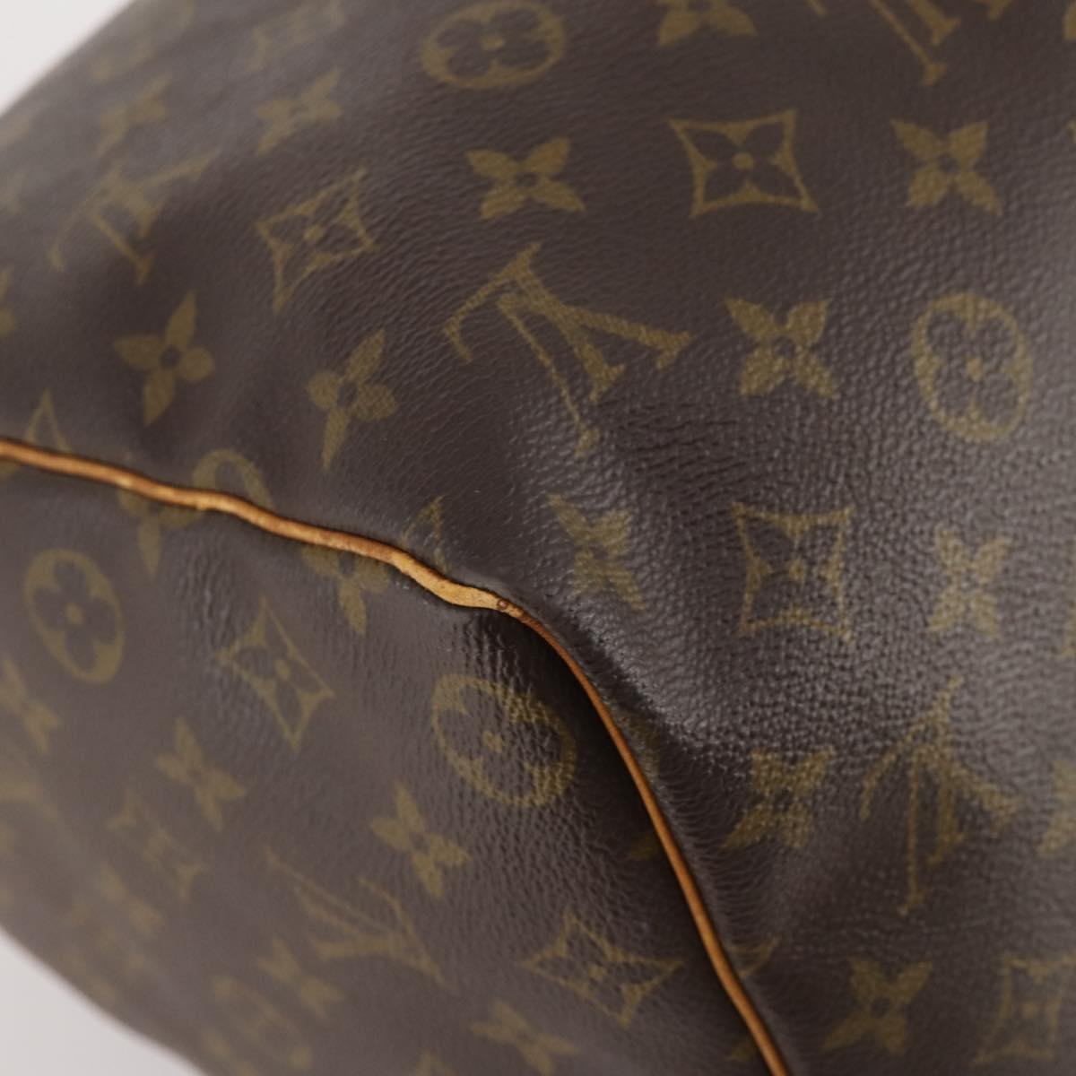 LOUIS VUITTON Monogram Keepall 45 Boston Bag M41428 LV Auth BA10835