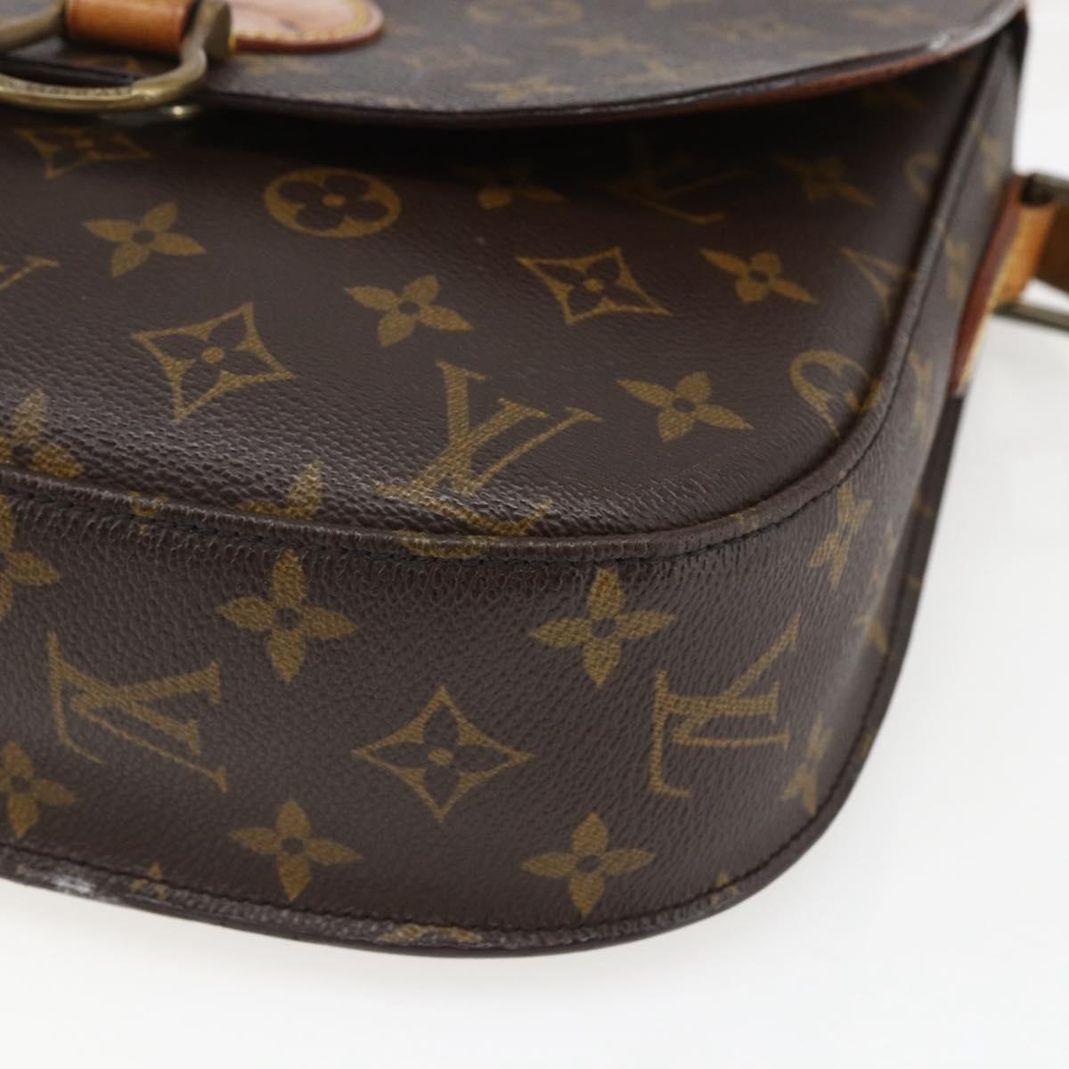 LOUIS VUITTON Monogram Saint Cloud GM Shoulder Bag M51242 LV Auth BA10836