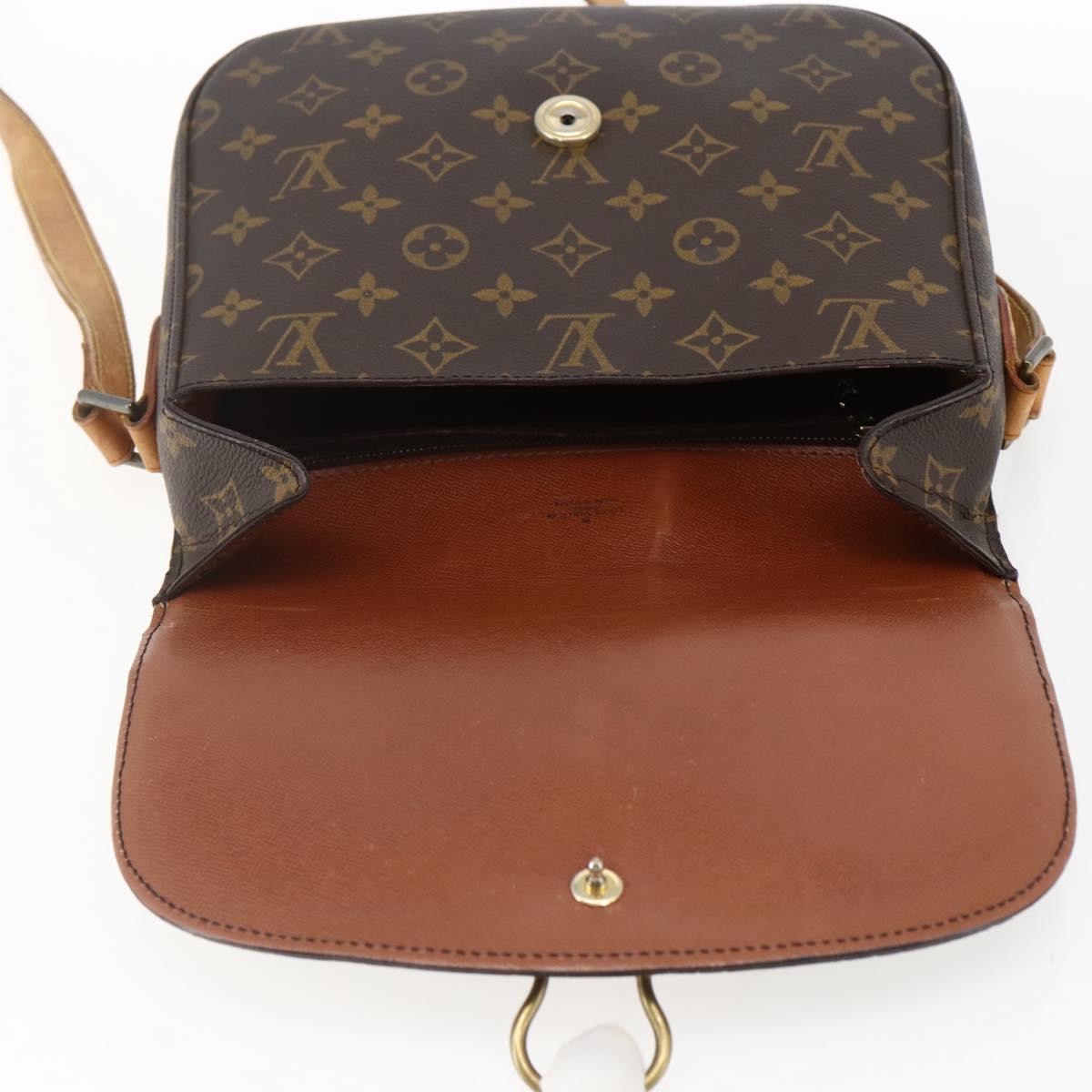 LOUIS VUITTON Monogram Saint Cloud GM Shoulder Bag M51242 LV Auth BA10836
