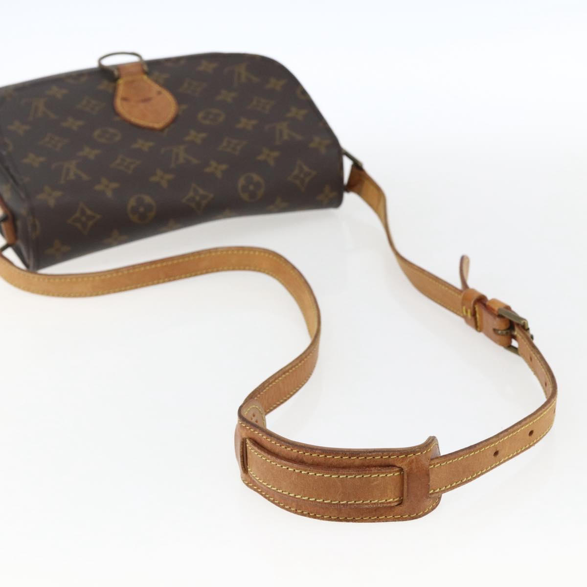 LOUIS VUITTON Monogram Saint Cloud GM Shoulder Bag M51242 LV Auth BA10836