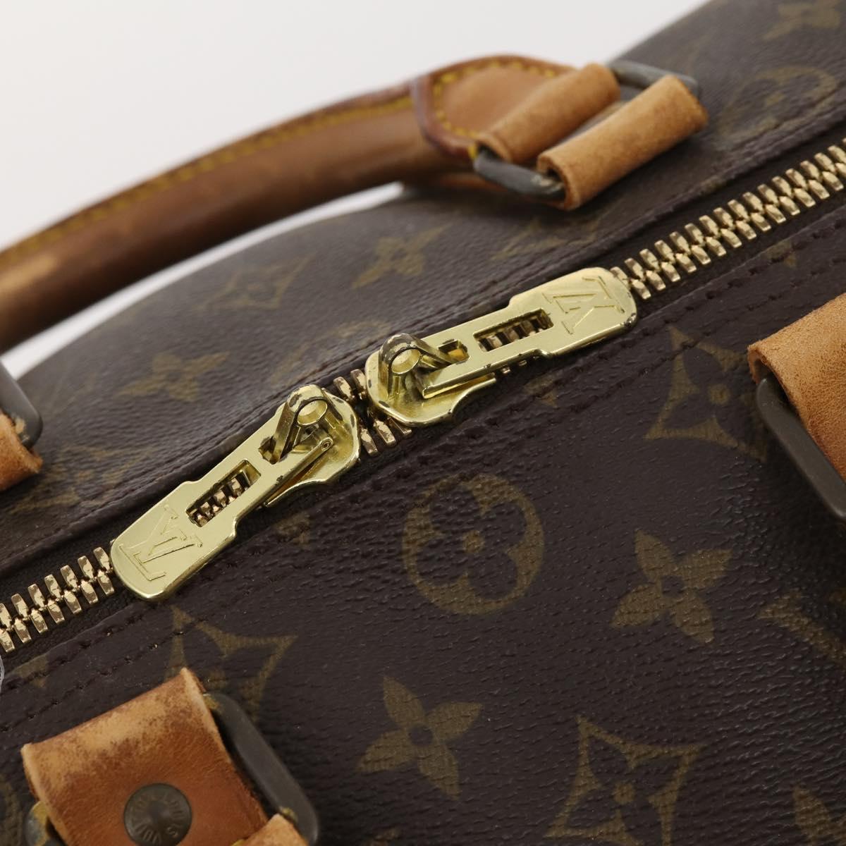 LOUIS VUITTON Monogram Keepall 45 Boston Bag M41428 LV Auth BA10838