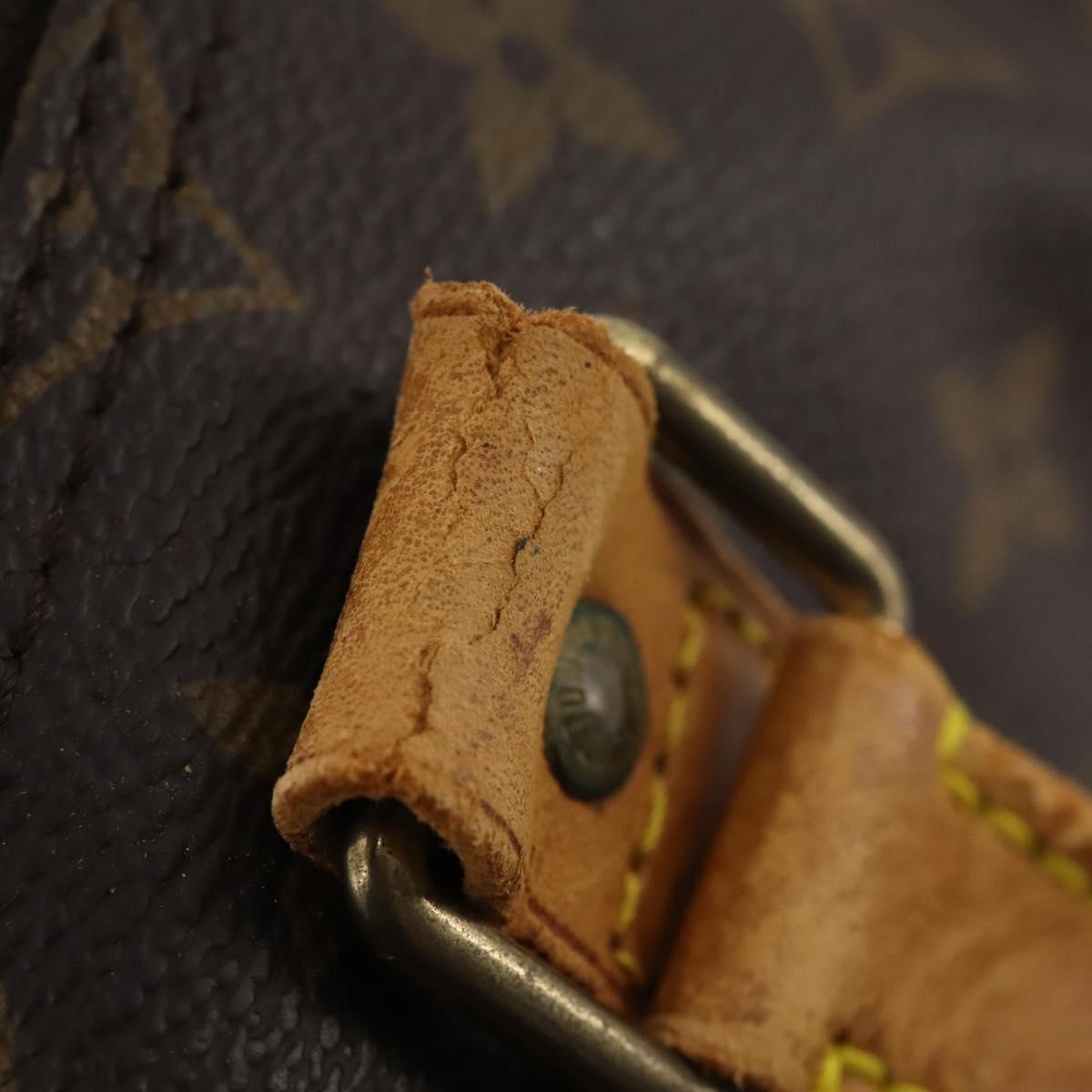 LOUIS VUITTON Monogram Keepall 55 Boston Bag M41424 LV Auth BA10839