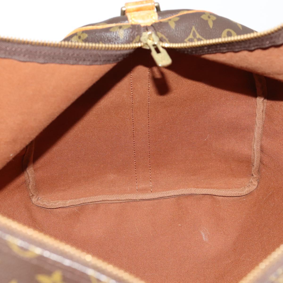 LOUIS VUITTON Monogram Keepall Bandouliere 60 Boston Bag M41412 LV Auth BA10840