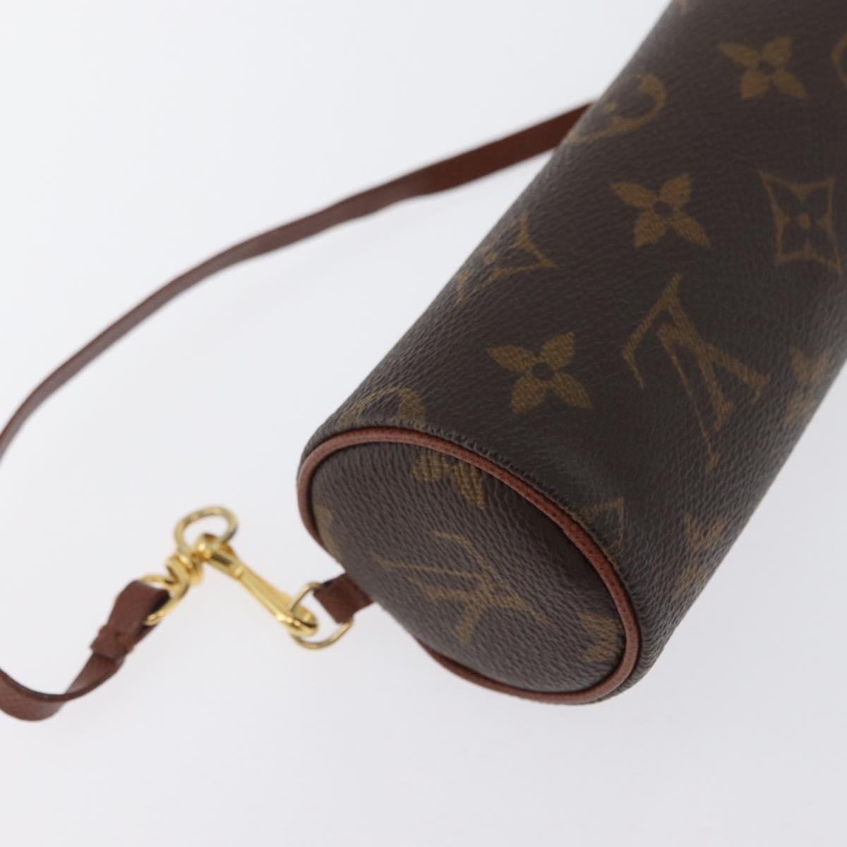 LOUIS VUITTON Monogram Papillon Pouch LV Auth BA10857