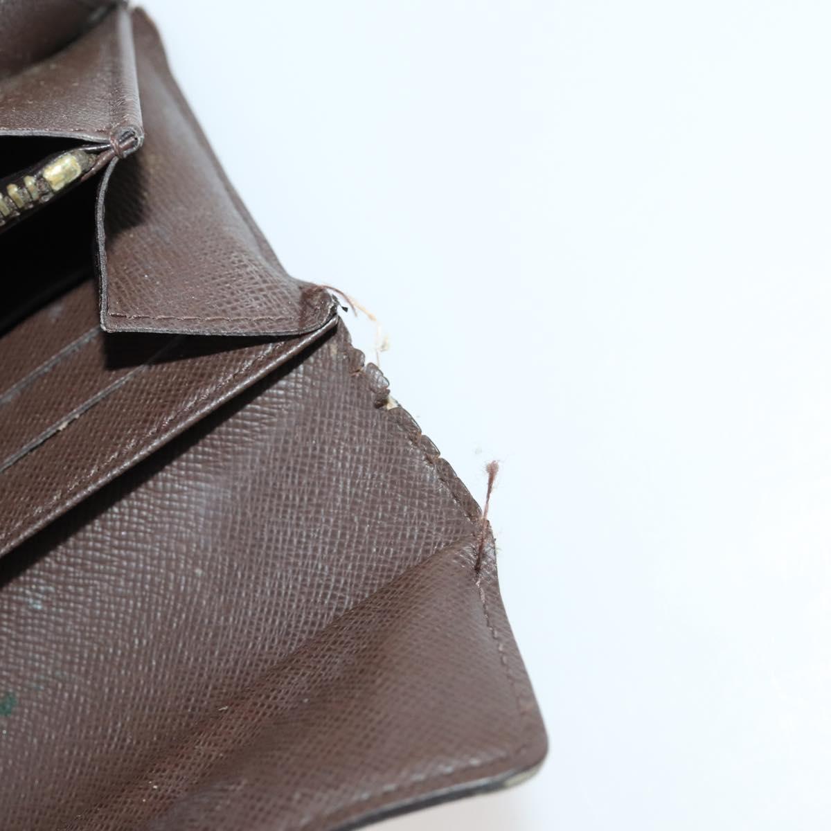 LOUIS VUITTON Monogram Damier Ebene Wallet 5 Set LV Auth BA10862