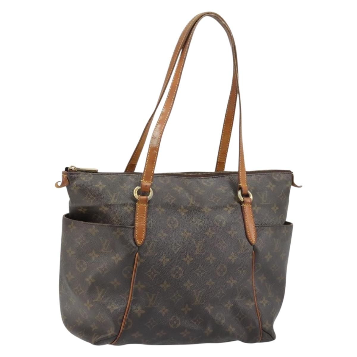 LOUIS VUITTON Monogram Totally MM Tote Bag M56689 LV Auth BA10864