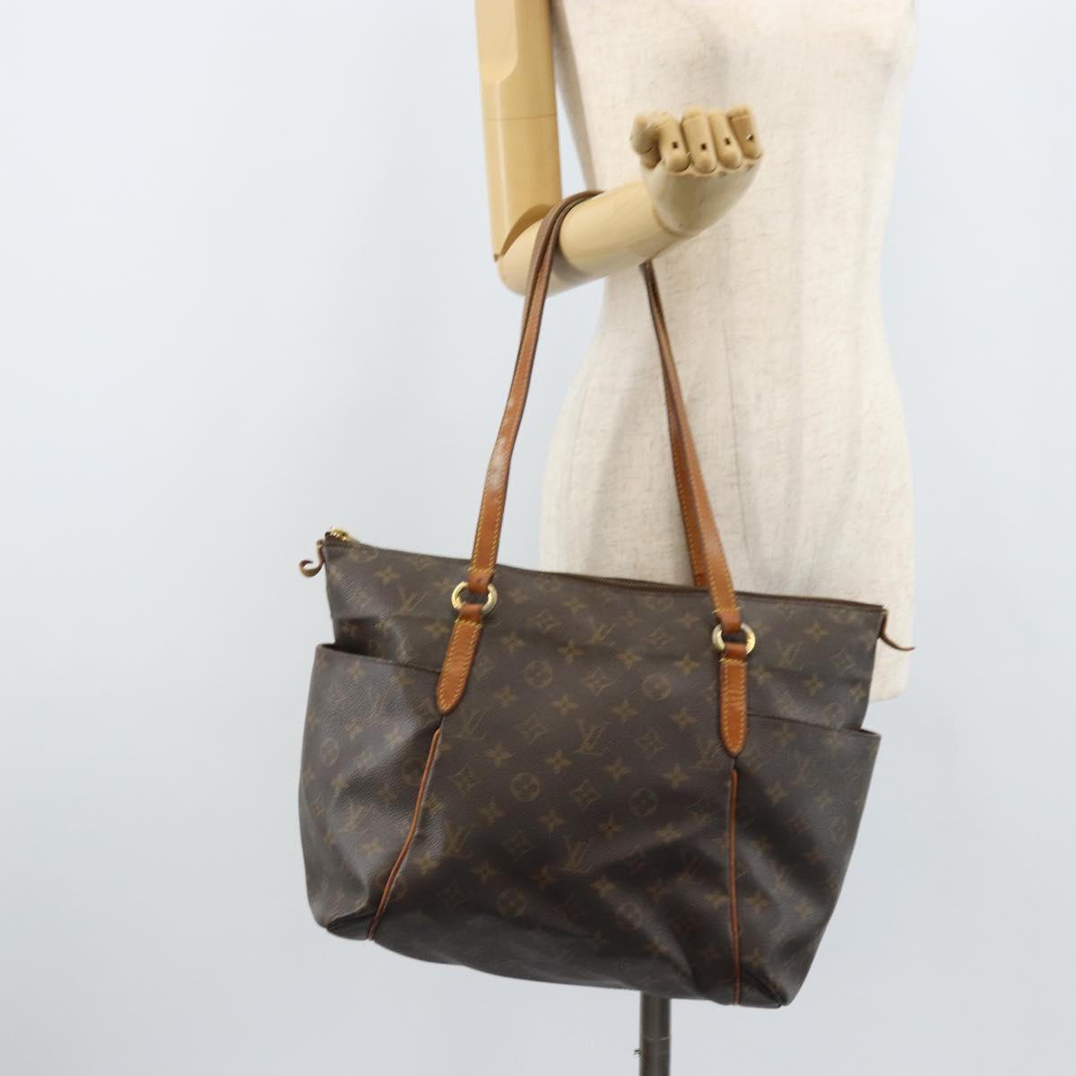 LOUIS VUITTON Monogram Totally MM Tote Bag M56689 LV Auth BA10864