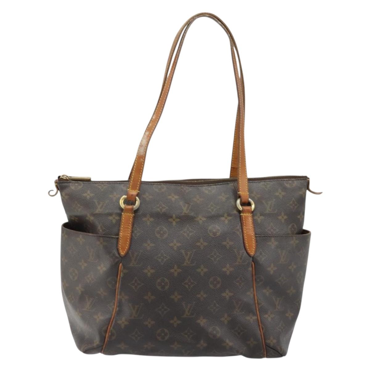 LOUIS VUITTON Monogram Totally MM Tote Bag M56689 LV Auth BA10864