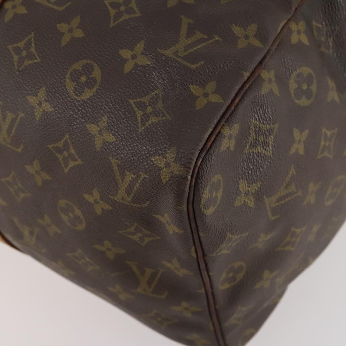 LOUIS VUITTON Monogram Sac Souple 45 Boston Bag M41624 LV Auth BA10865