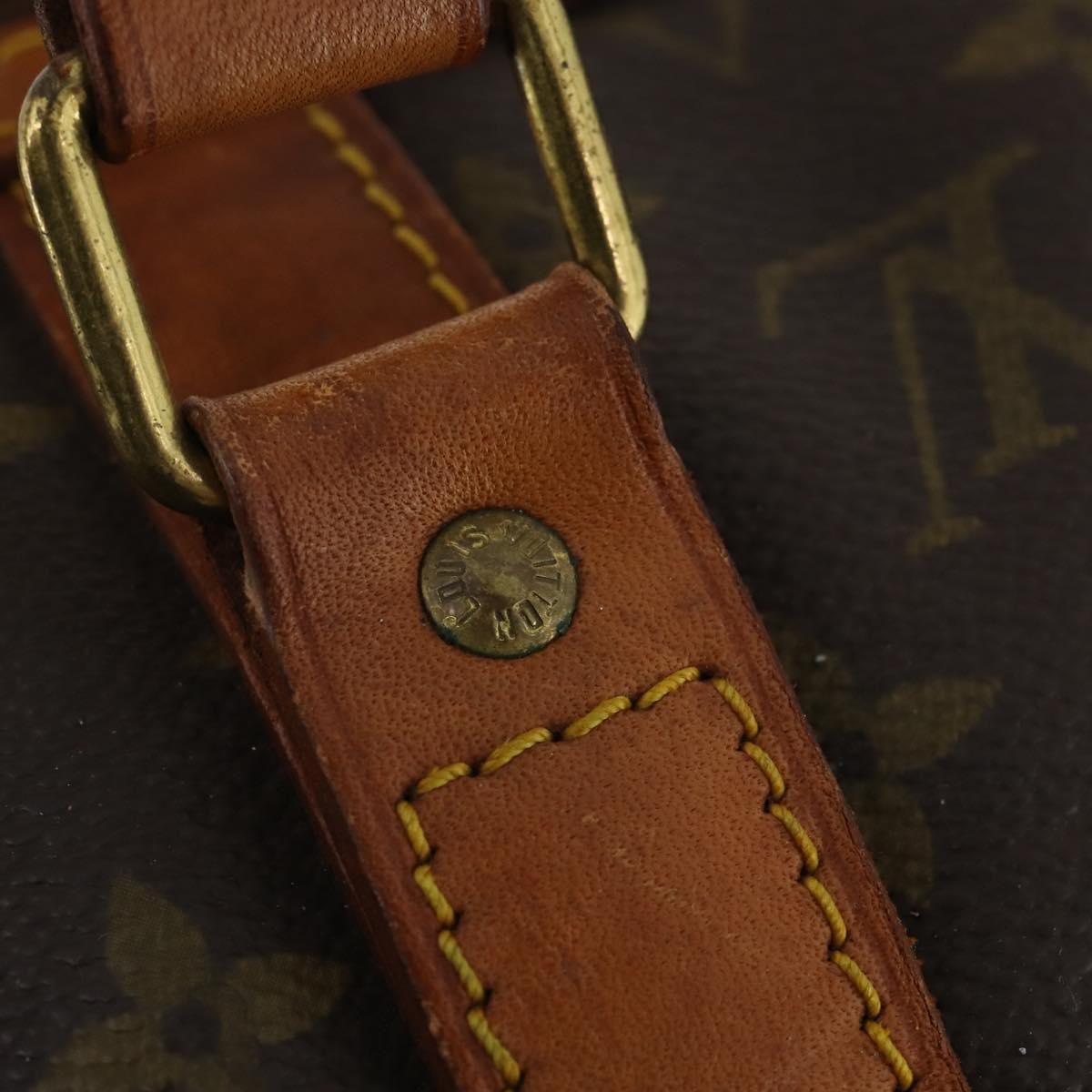 LOUIS VUITTON Monogram Sac Souple 45 Boston Bag M41624 LV Auth BA10865