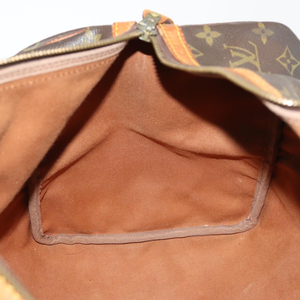 LOUIS VUITTON Monogram Sac Souple 45 Boston Bag M41624 LV Auth BA10865
