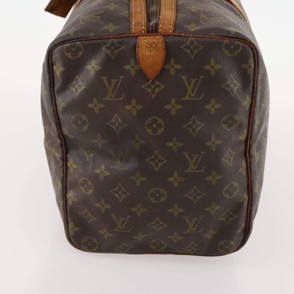 LOUIS VUITTON Monogram Sac Souple 45 Boston Bag M41624 LV Auth BA10865