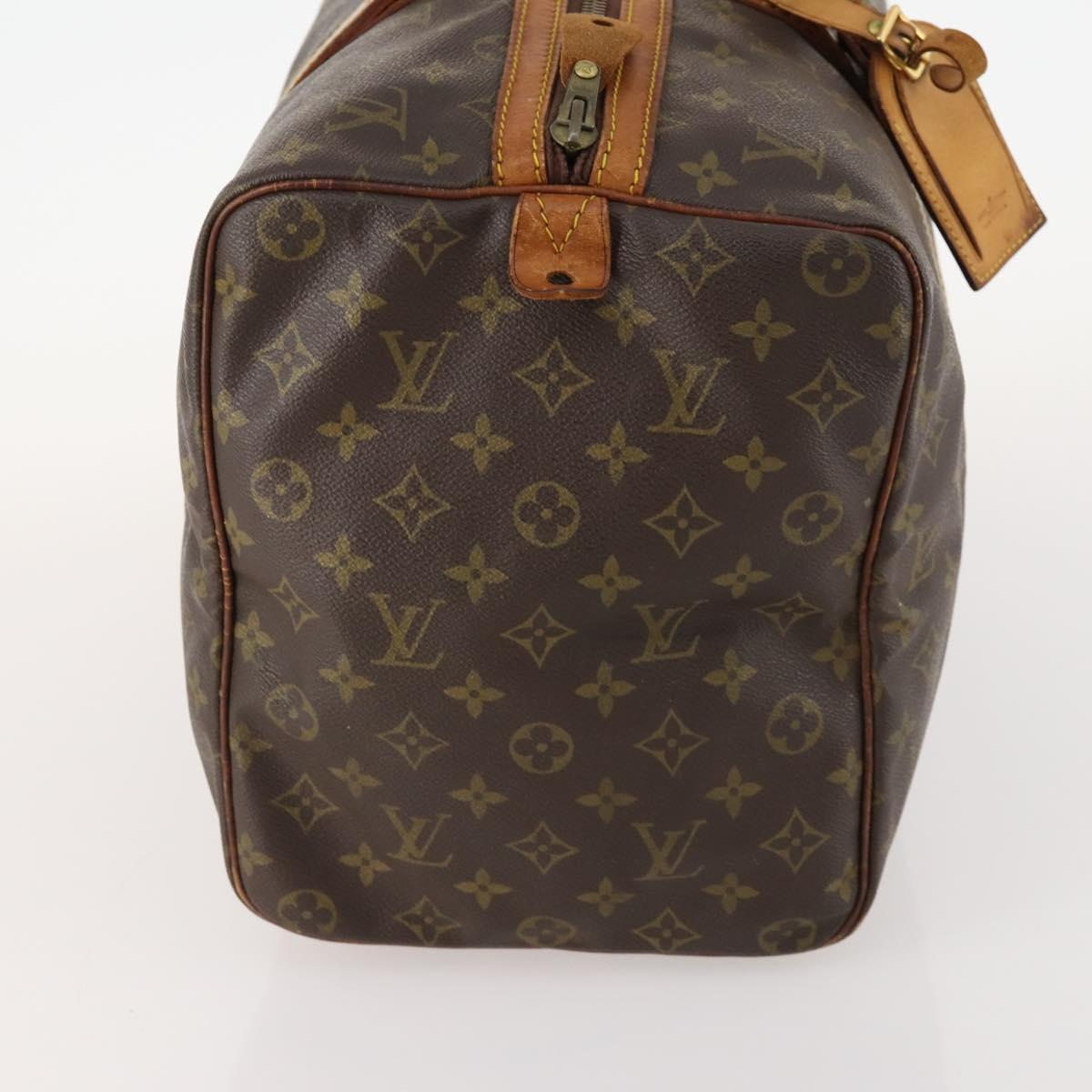 LOUIS VUITTON Monogram Sac Souple 45 Boston Bag M41624 LV Auth BA10865