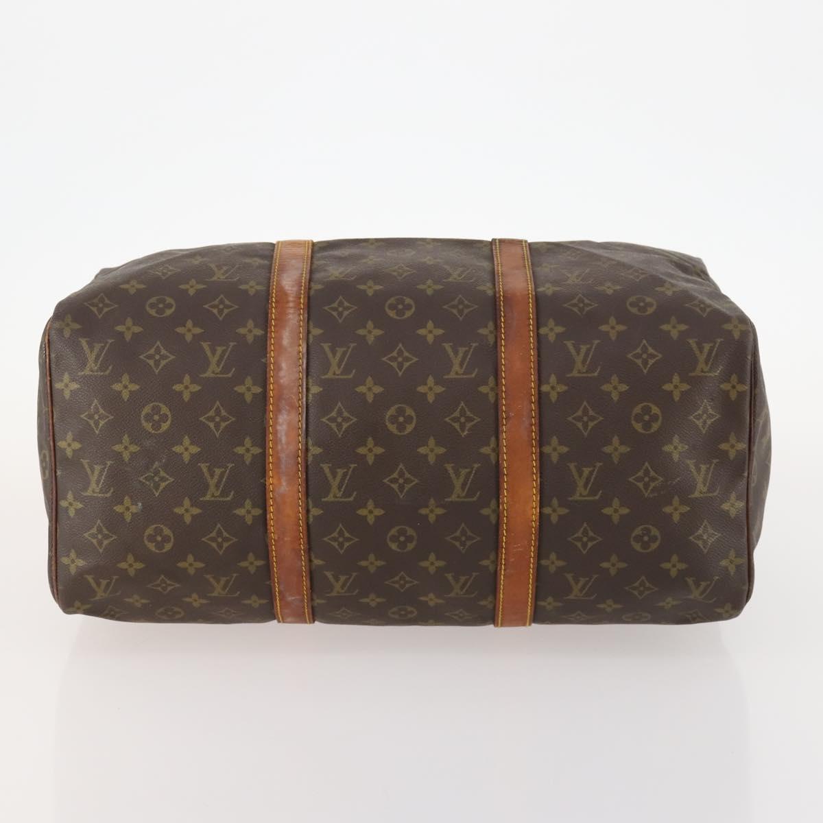 LOUIS VUITTON Monogram Sac Souple 45 Boston Bag M41624 LV Auth BA10865