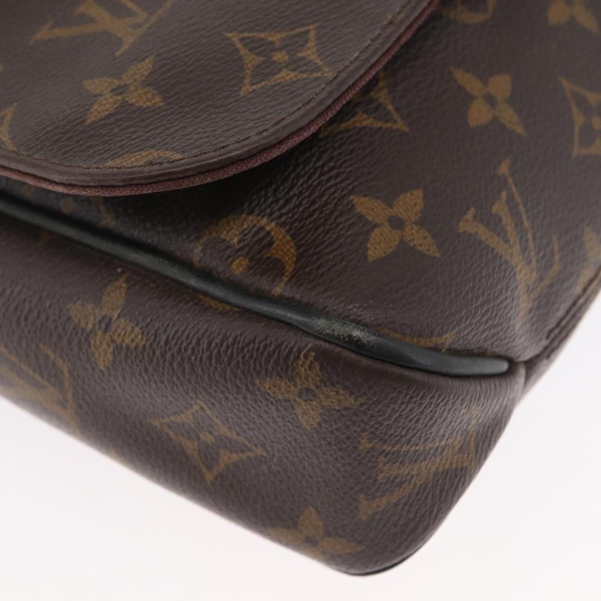 LOUIS VUITTON Monogram District PM Shoulder Bag M40935 LV Auth BA10866