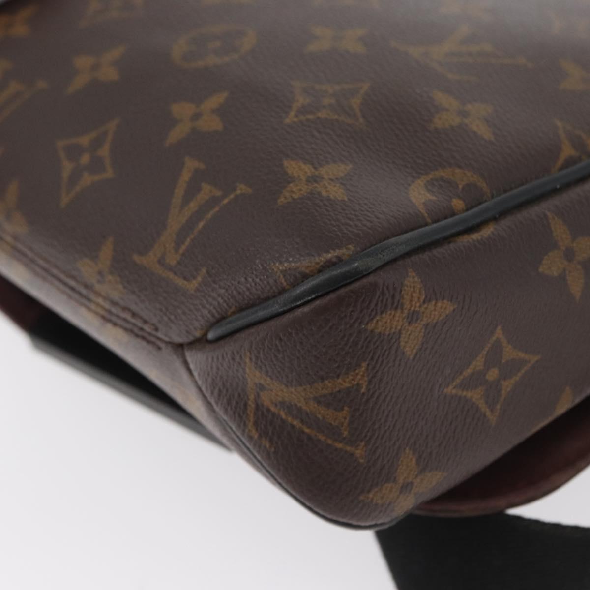 LOUIS VUITTON Monogram District PM Shoulder Bag M40935 LV Auth BA10866