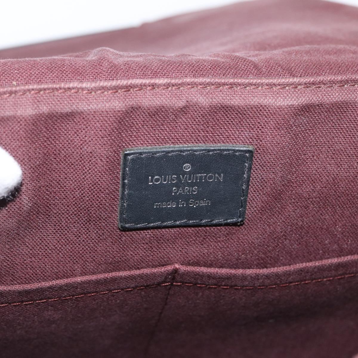 LOUIS VUITTON Monogram District PM Shoulder Bag M40935 LV Auth BA10866
