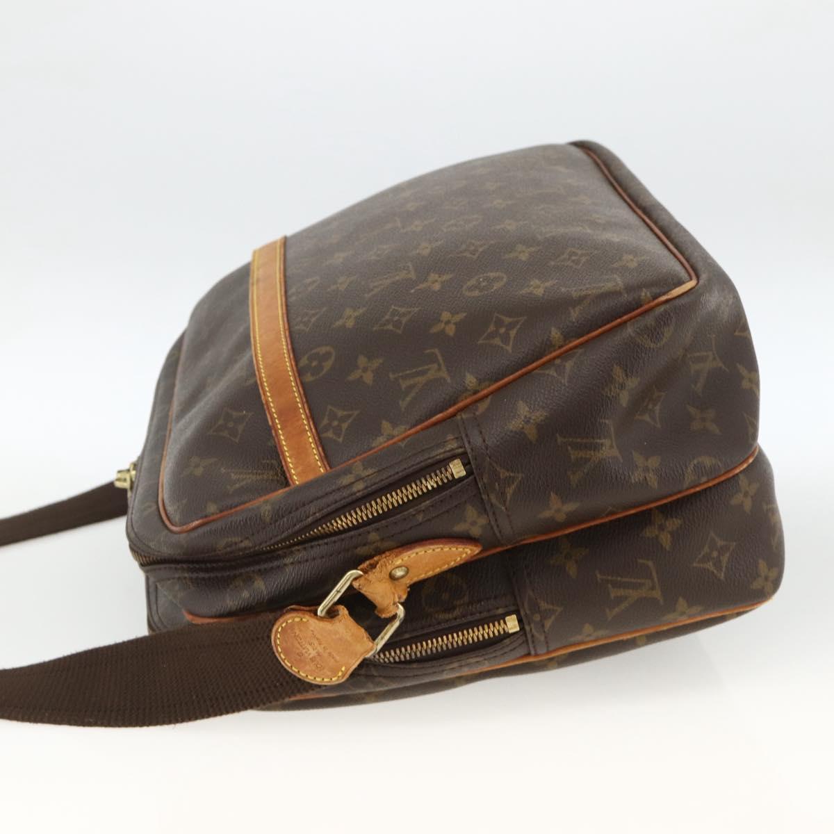 LOUIS VUITTON Monogram Reporter GM Shoulder Bag M45252 LV Auth BA10868