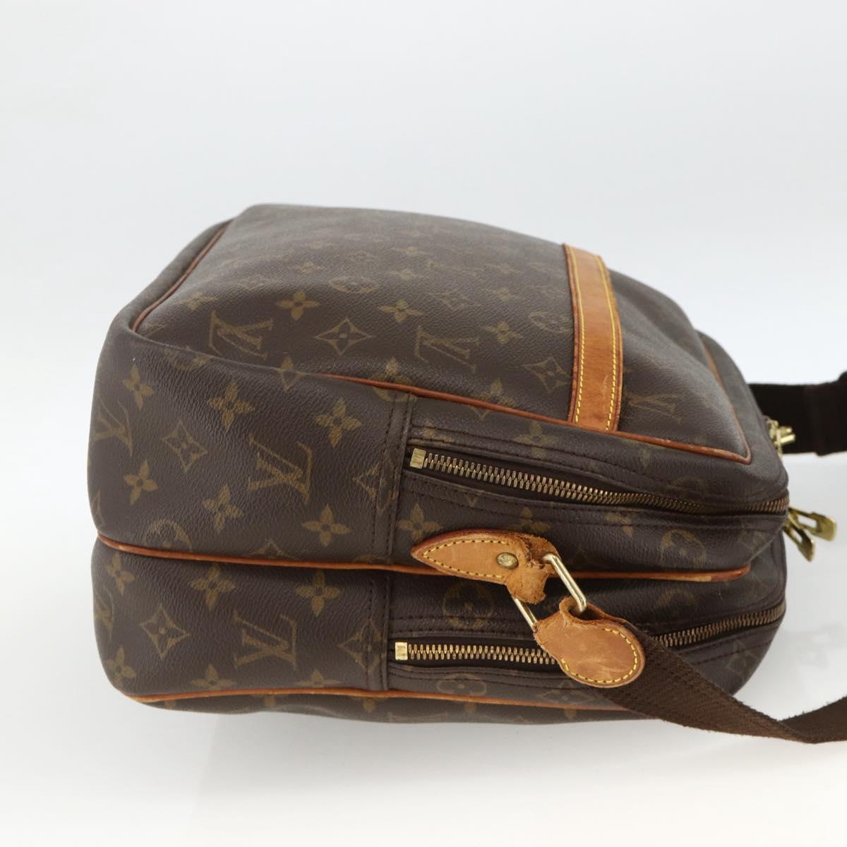 LOUIS VUITTON Monogram Reporter GM Shoulder Bag M45252 LV Auth BA10868