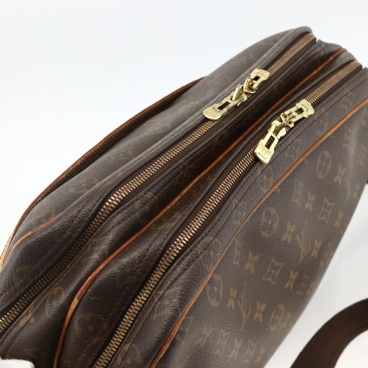 LOUIS VUITTON Monogram Reporter GM Shoulder Bag M45252 LV Auth BA10868