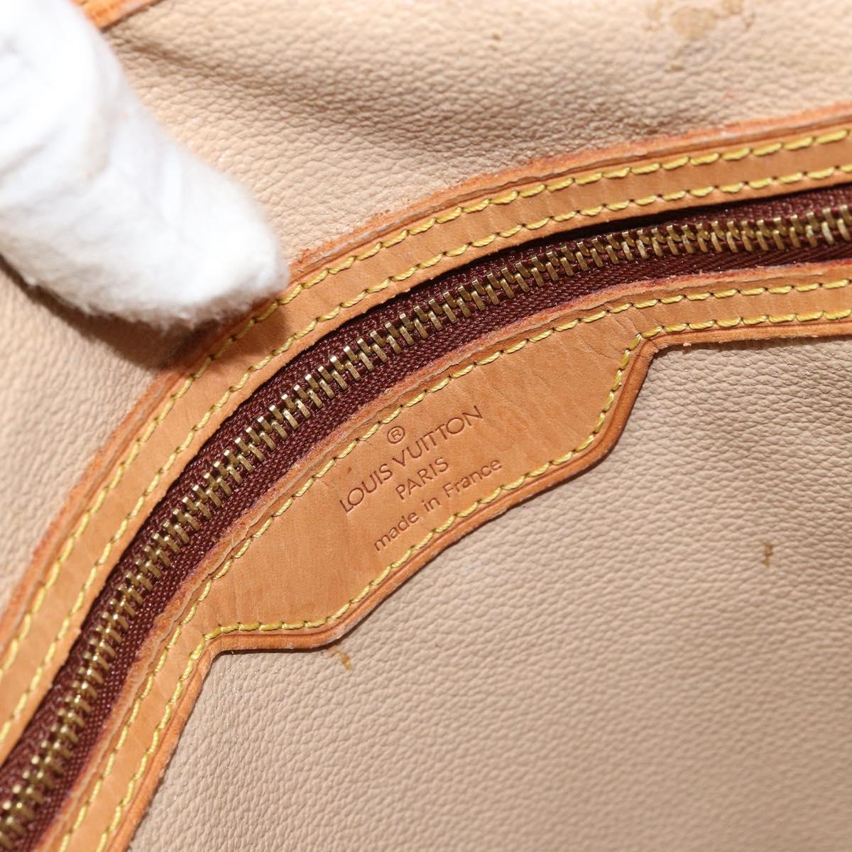 LOUIS VUITTON Monogram Bucket GM Shoulder Bag M42236 LV Auth BA10888
