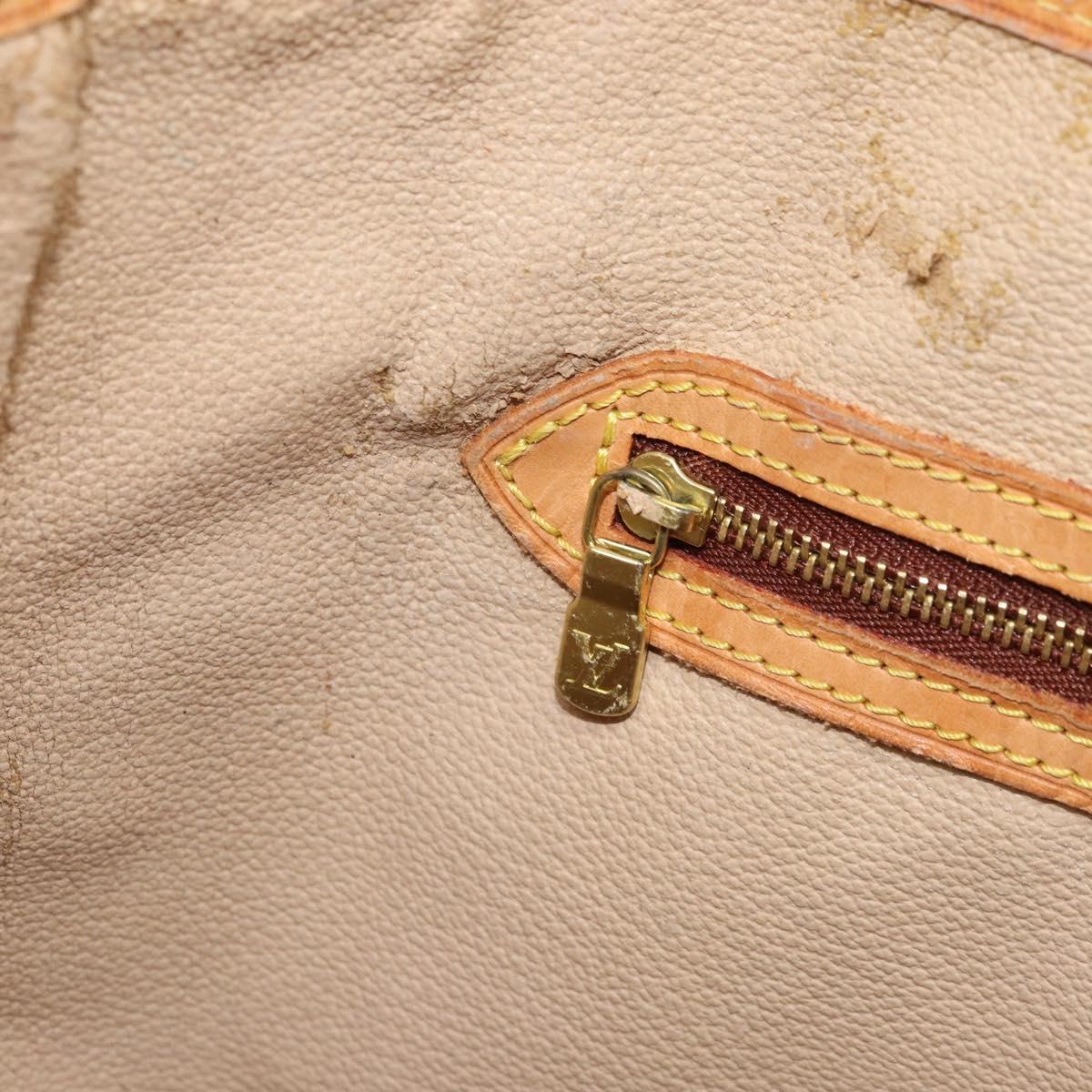 LOUIS VUITTON Monogram Bucket GM Shoulder Bag M42236 LV Auth BA10888