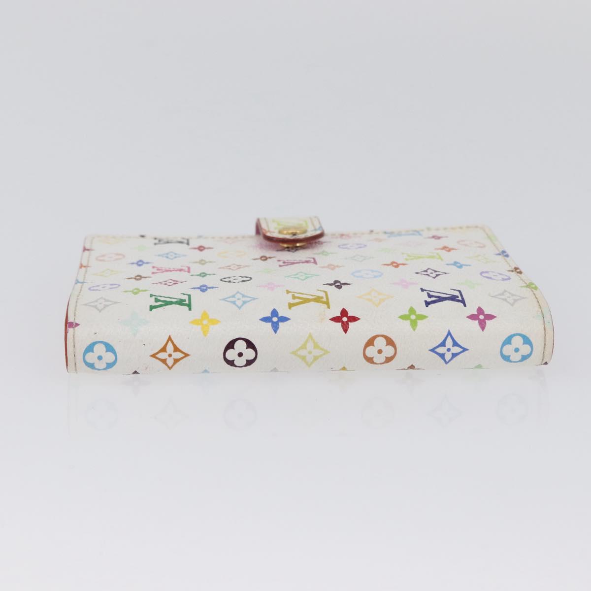 LOUIS VUITTON Multicolor Agenda PM Day Planner Cover White R21074 Auth BA10903V