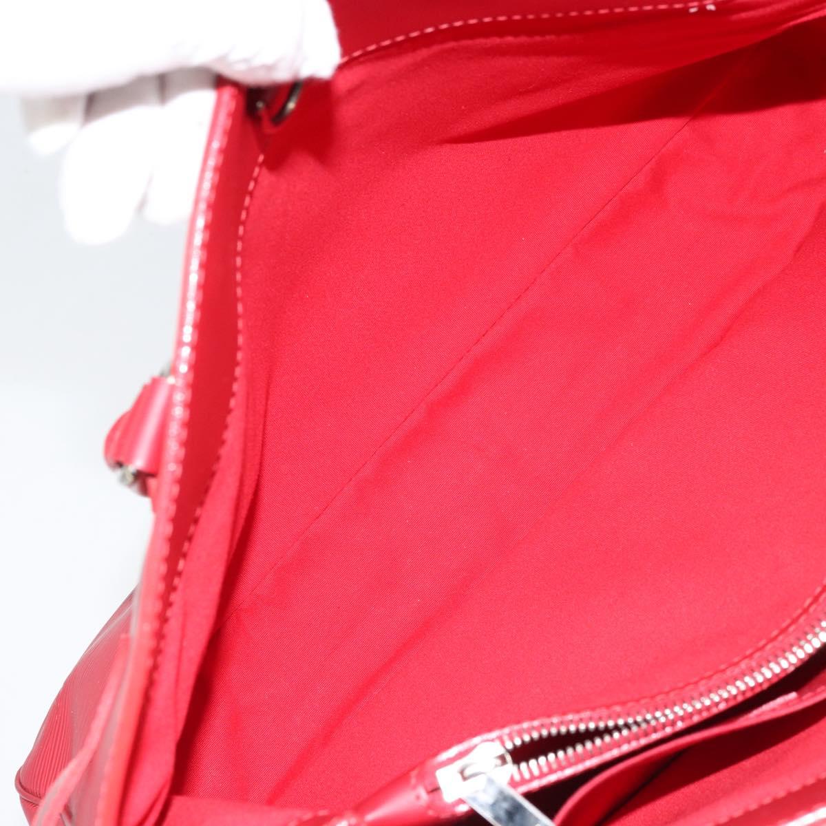 LOUIS VUITTON Epi Passy PM Hand Bag Red M5926E LV Auth BA10911