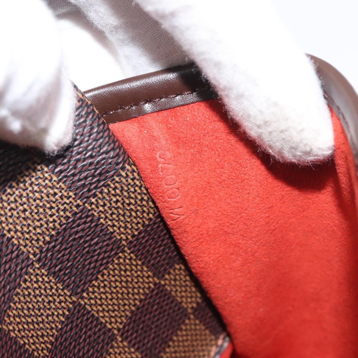 LOUIS VUITTON Damier Ebene Ipanema PM Shoulder Bag N51294 LV Auth BA10923