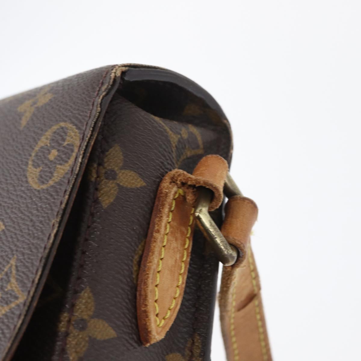 LOUIS VUITTON Monogram Saint Cloud MM Shoulder Bag M51243 LV Auth BA10928