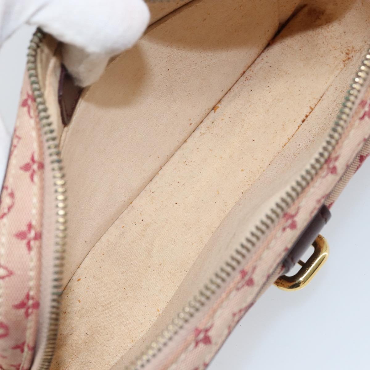 LOUIS VUITTON Monogram Mini Juliet MM Shoulder Bag Red M92219 LV Auth BA10930