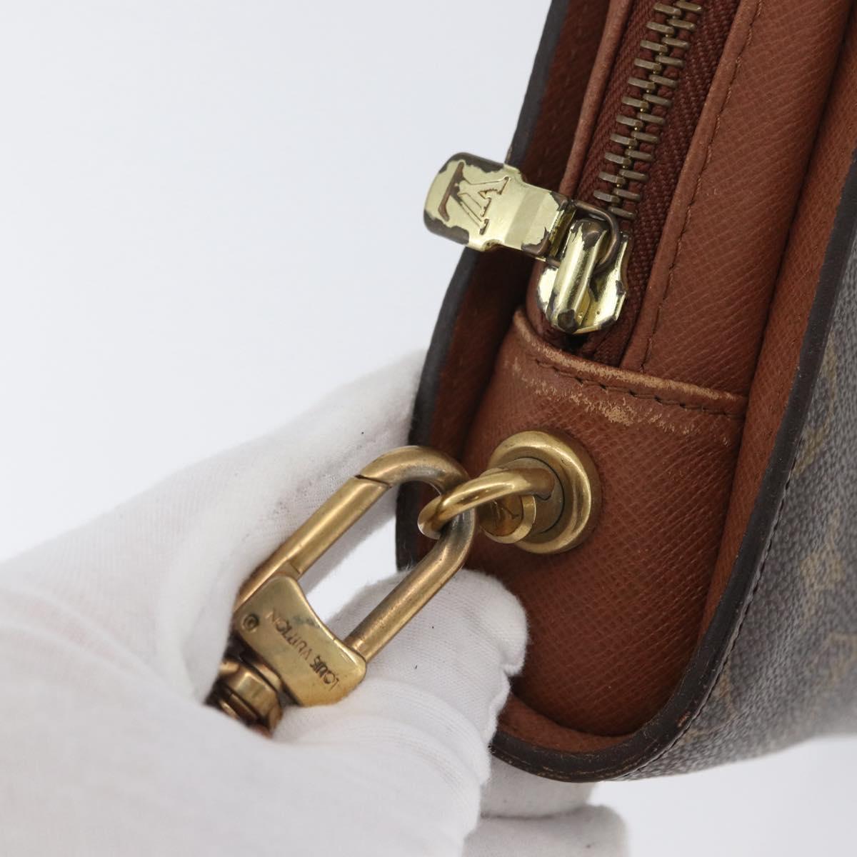LOUIS VUITTON Monogram Orsay Clutch Bag M51790 LV Auth BA10932