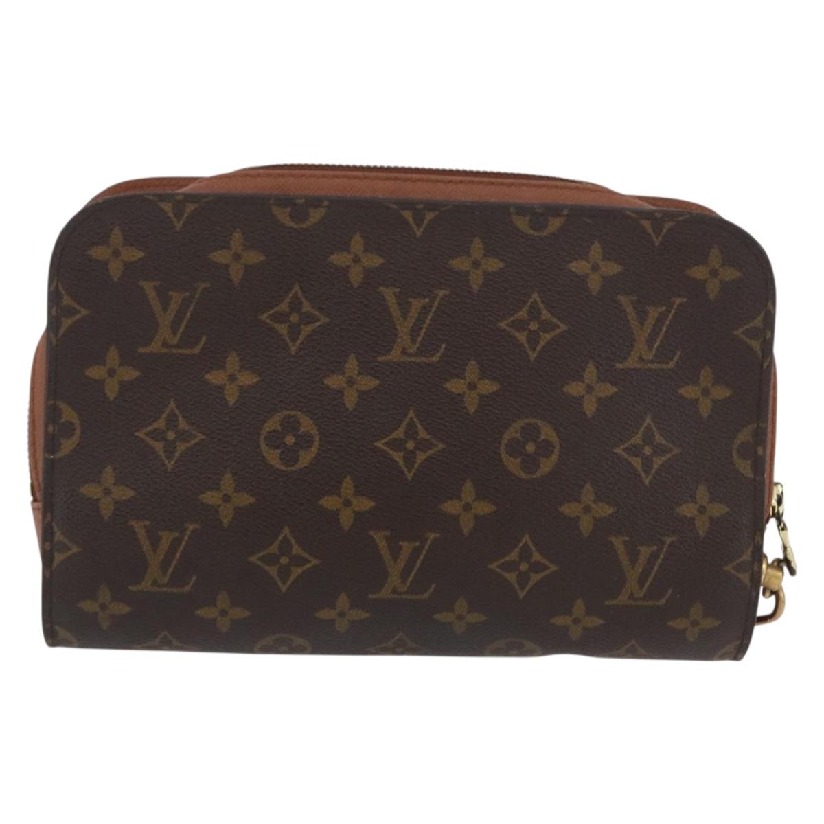 LOUIS VUITTON Monogram Orsay Clutch Bag M51790 LV Auth BA10932
