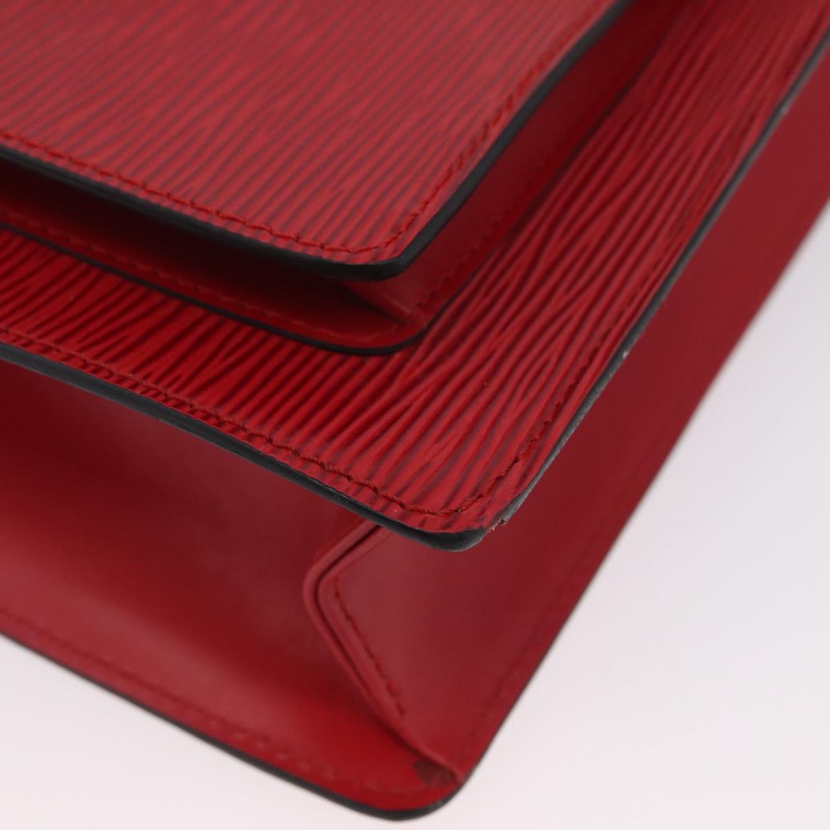 LOUIS VUITTON Epi Monceau 28 Hand Bag Red M40783 LV Auth BA10966