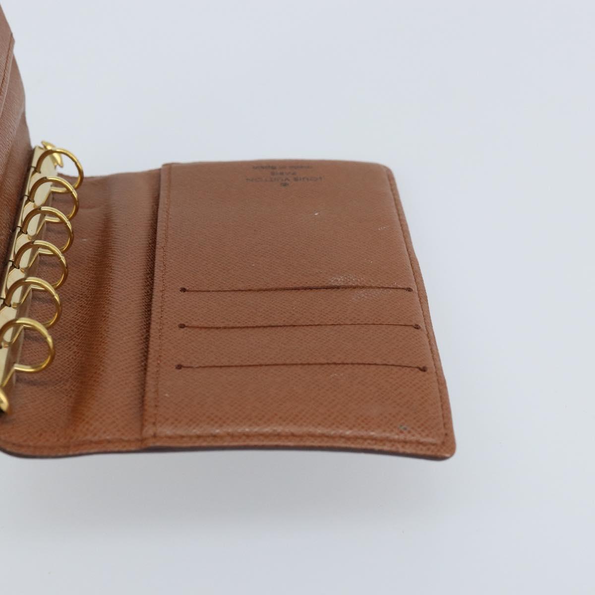 LOUIS VUITTON Monogram Agenda PM Day Planner Cover R20005 LV Auth BA10968