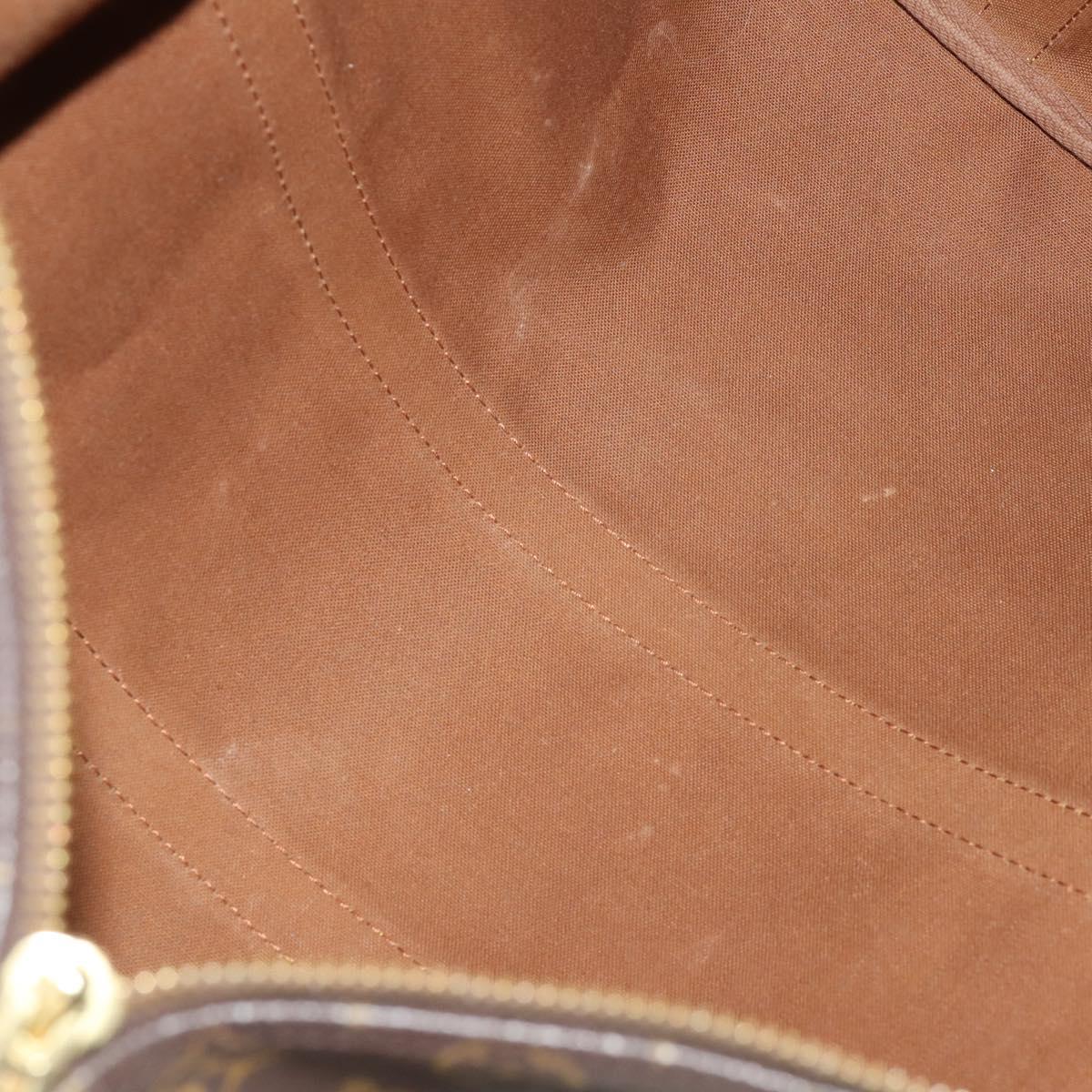 LOUIS VUITTON Monogram Keepall Bandouliere 45 Boston Bag M41418 LV Auth BA10975