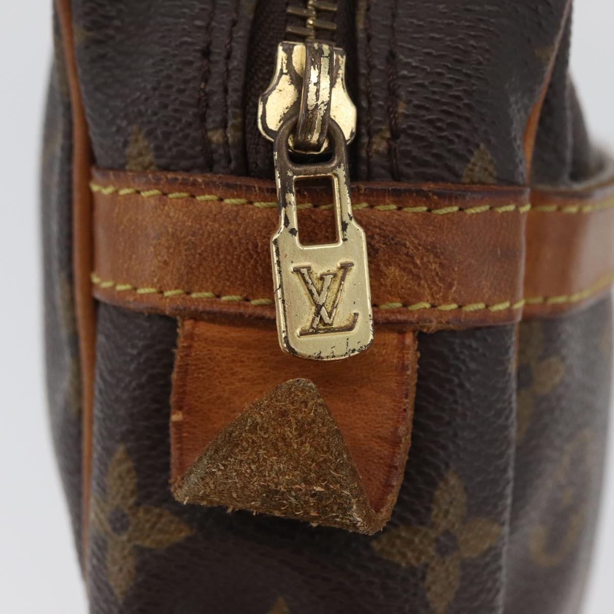 LOUIS VUITTON Monogram Compiegne 28 Clutch Bag M51845 LV Auth BA10976