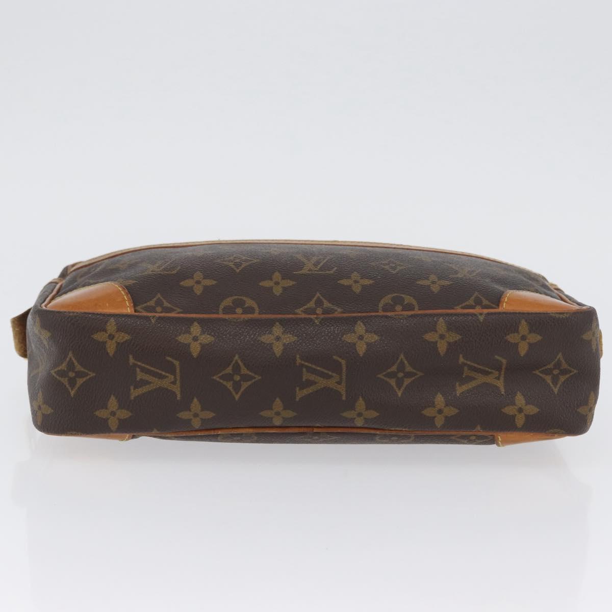 LOUIS VUITTON Monogram Compiegne 28 Clutch Bag M51845 LV Auth BA10976