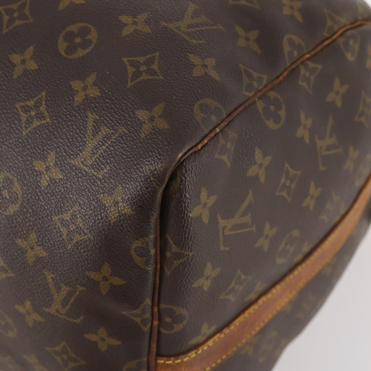 LOUIS VUITTON Monogram Keepall Bandouliere 55 Boston Bag M41414 LV Auth BA10979
