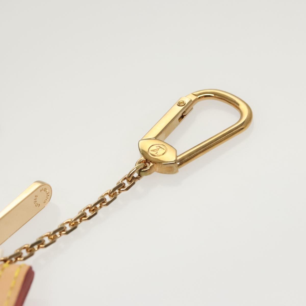 LOUIS VUITTON Monogram Multicolor Pochette Cles Purse White M92655 Auth BA1097AM