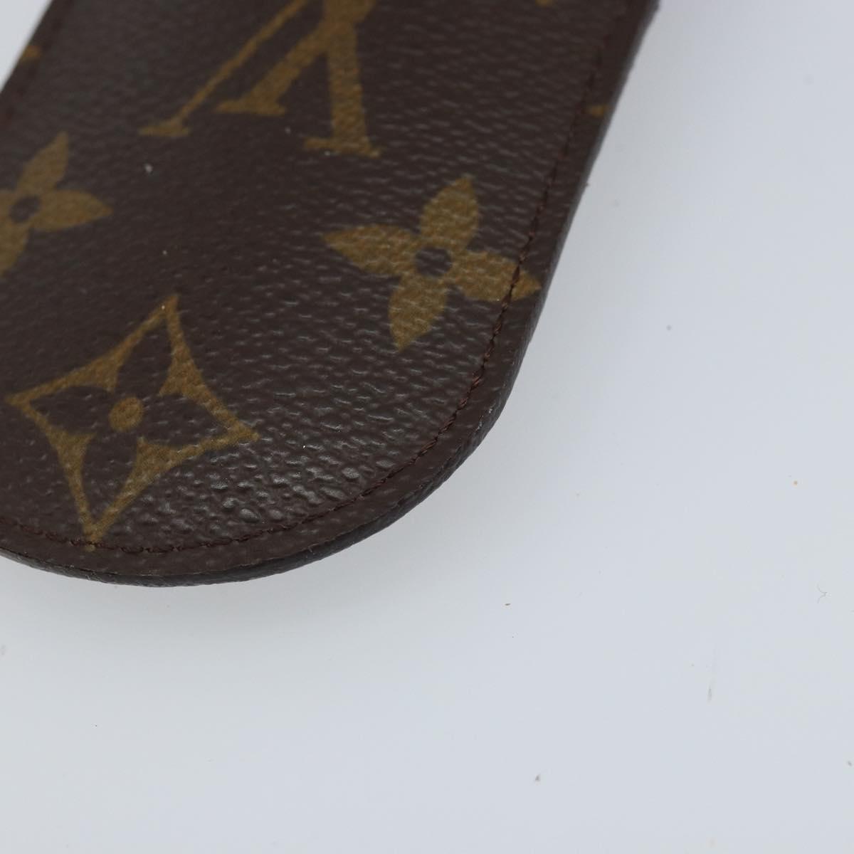 LOUIS VUITTON Monogram Etui Stilo Pen Case M62990 LV Auth BA10981