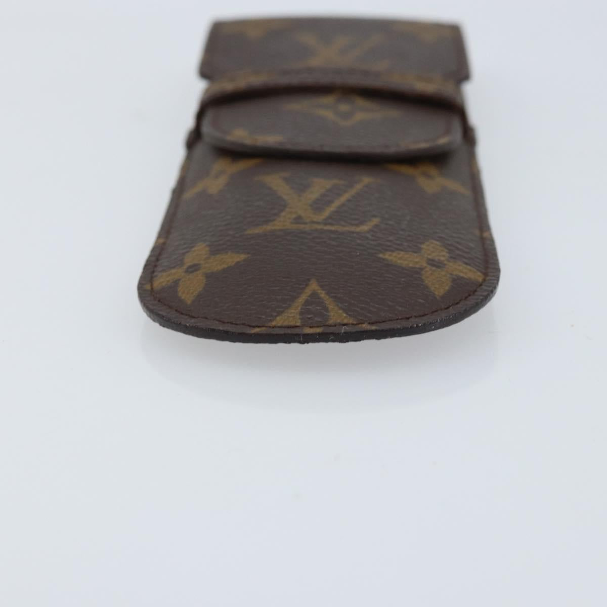 LOUIS VUITTON Monogram Etui Stilo Pen Case M62990 LV Auth BA10981
