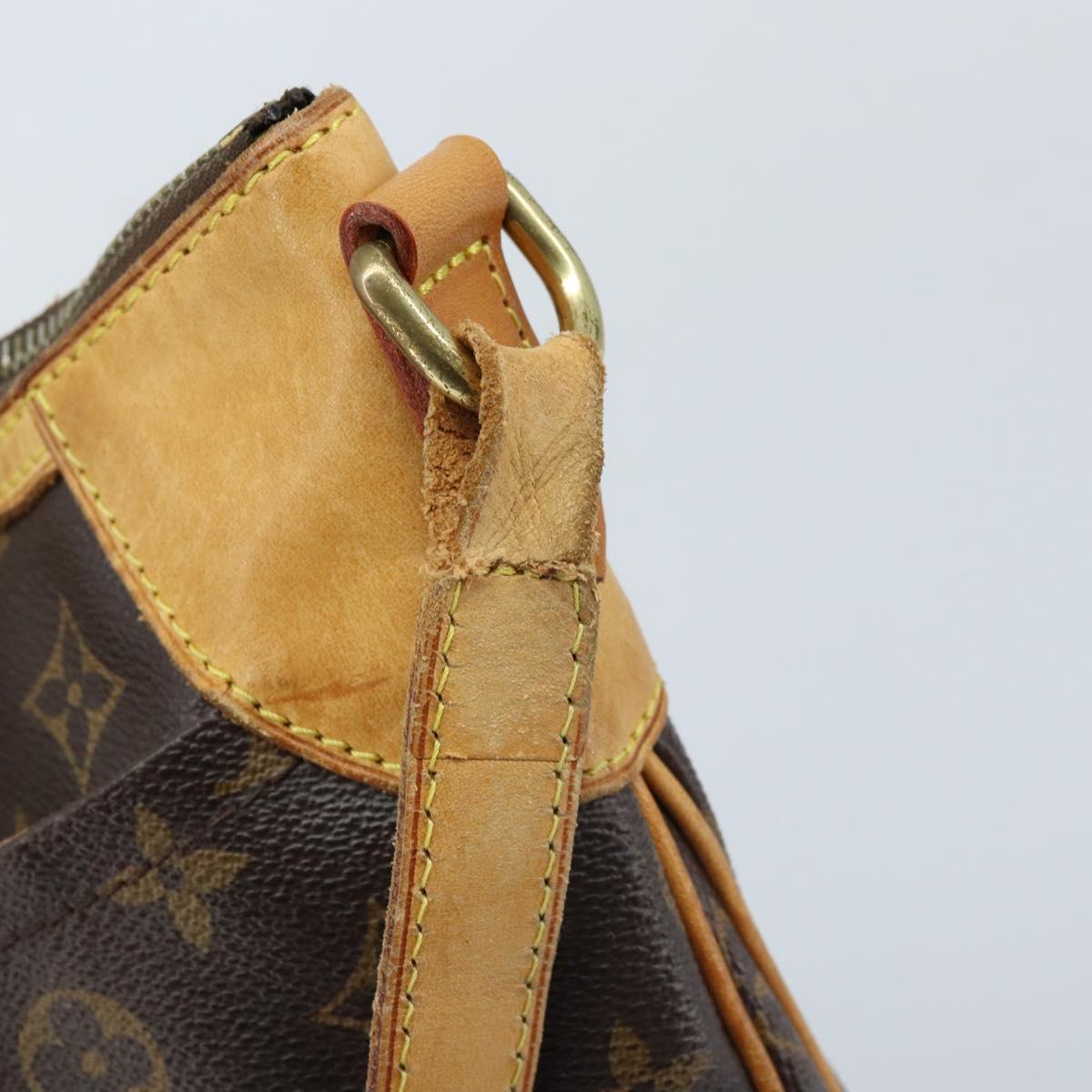 LOUIS VUITTON Monogram Odeon MM Shoulder Bag M56389 LV Auth BA10989
