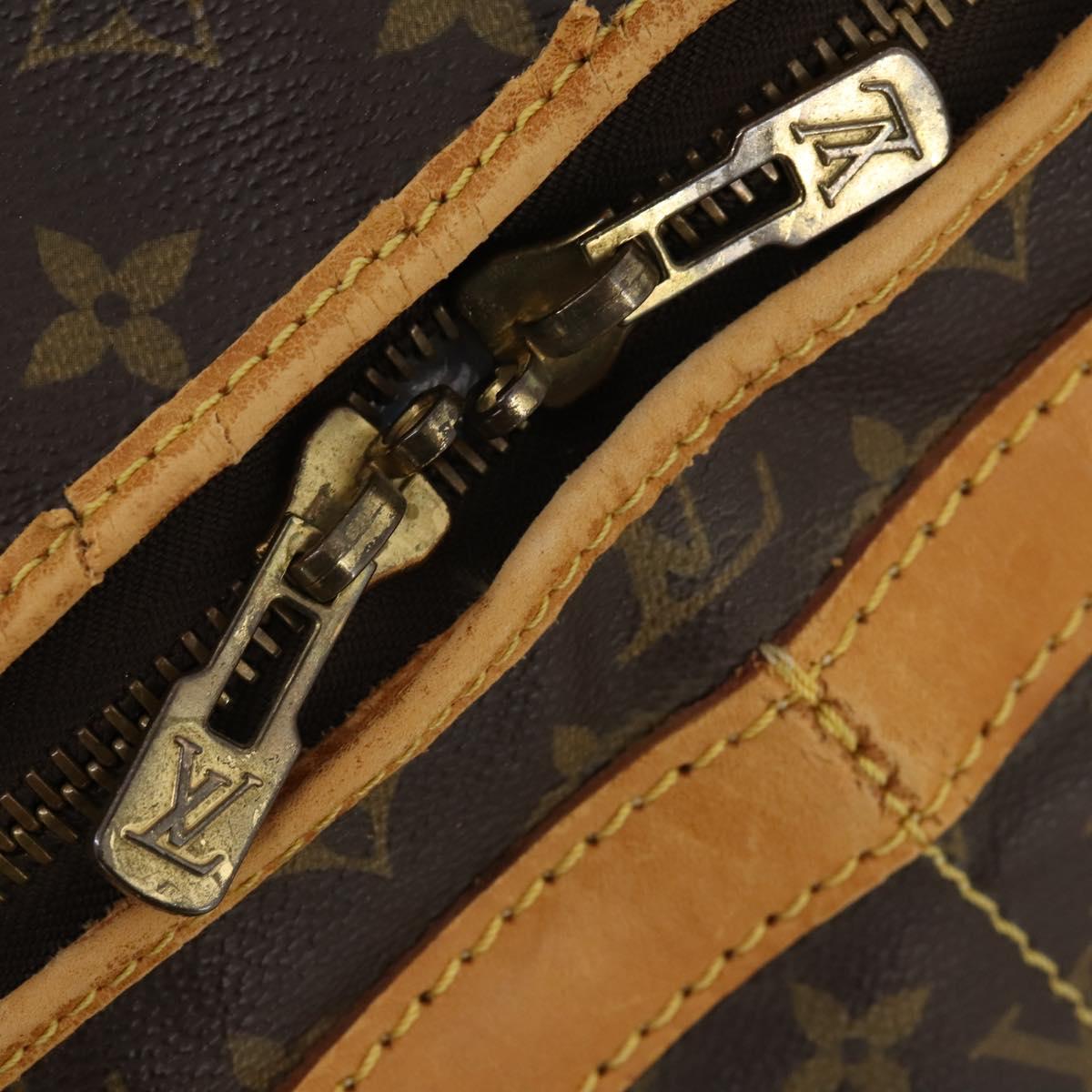 LOUIS VUITTON Monogram Sac Shan 40 Pet Carry M42024 LV Auth BA10990