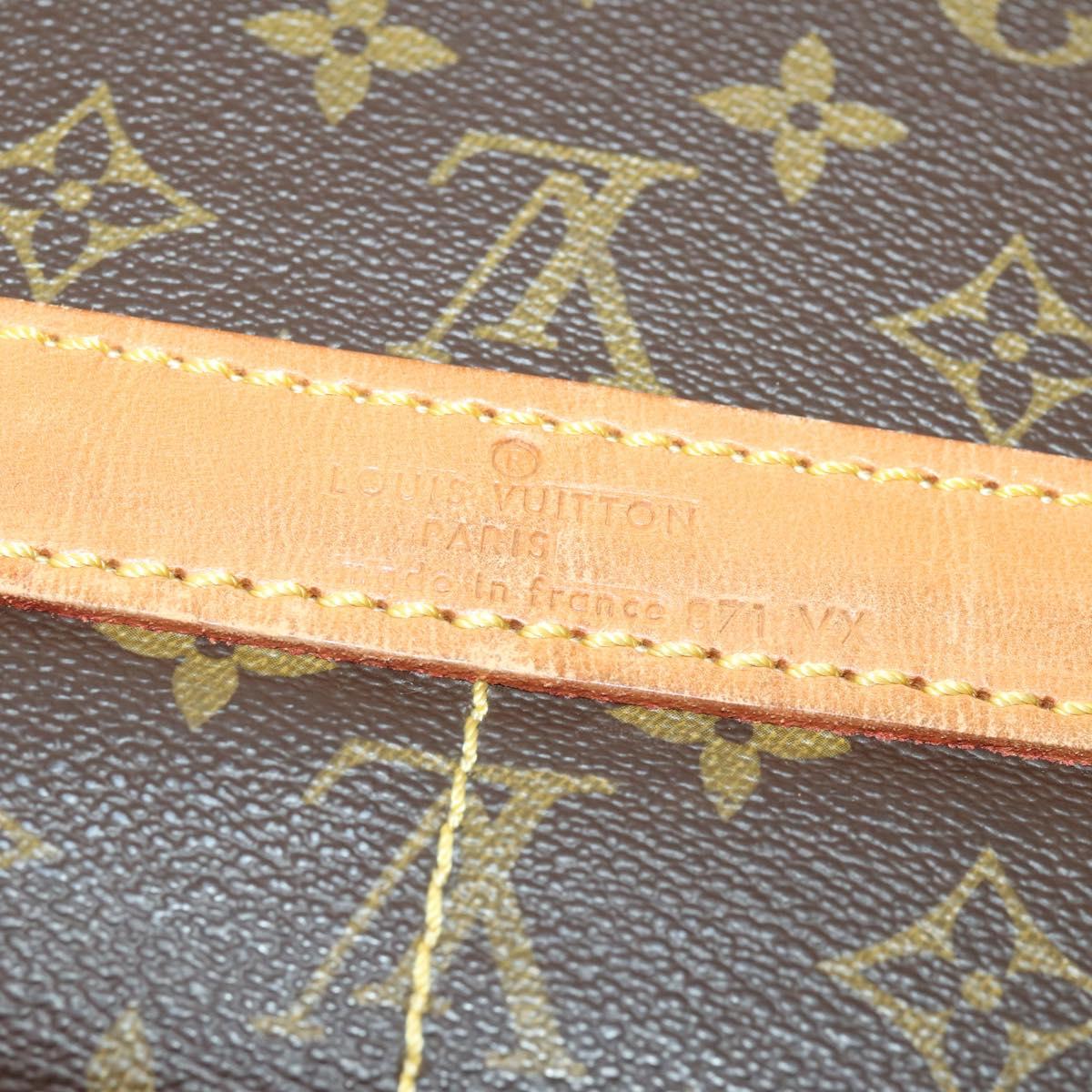 LOUIS VUITTON Monogram Sac Shan 40 Pet Carry M42024 LV Auth BA10990