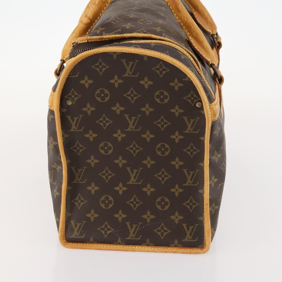 LOUIS VUITTON Monogram Sac Shan 40 Pet Carry M42024 LV Auth BA10990